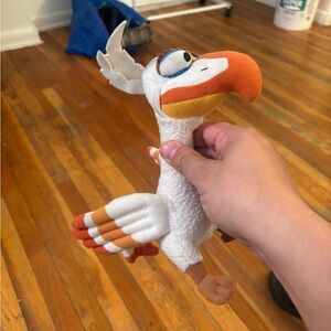 Zazu from lion king  Toy - Orange and White